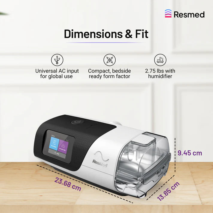 ResMed AirSense 11 AutoSet 4G Tripack CPAP Machine