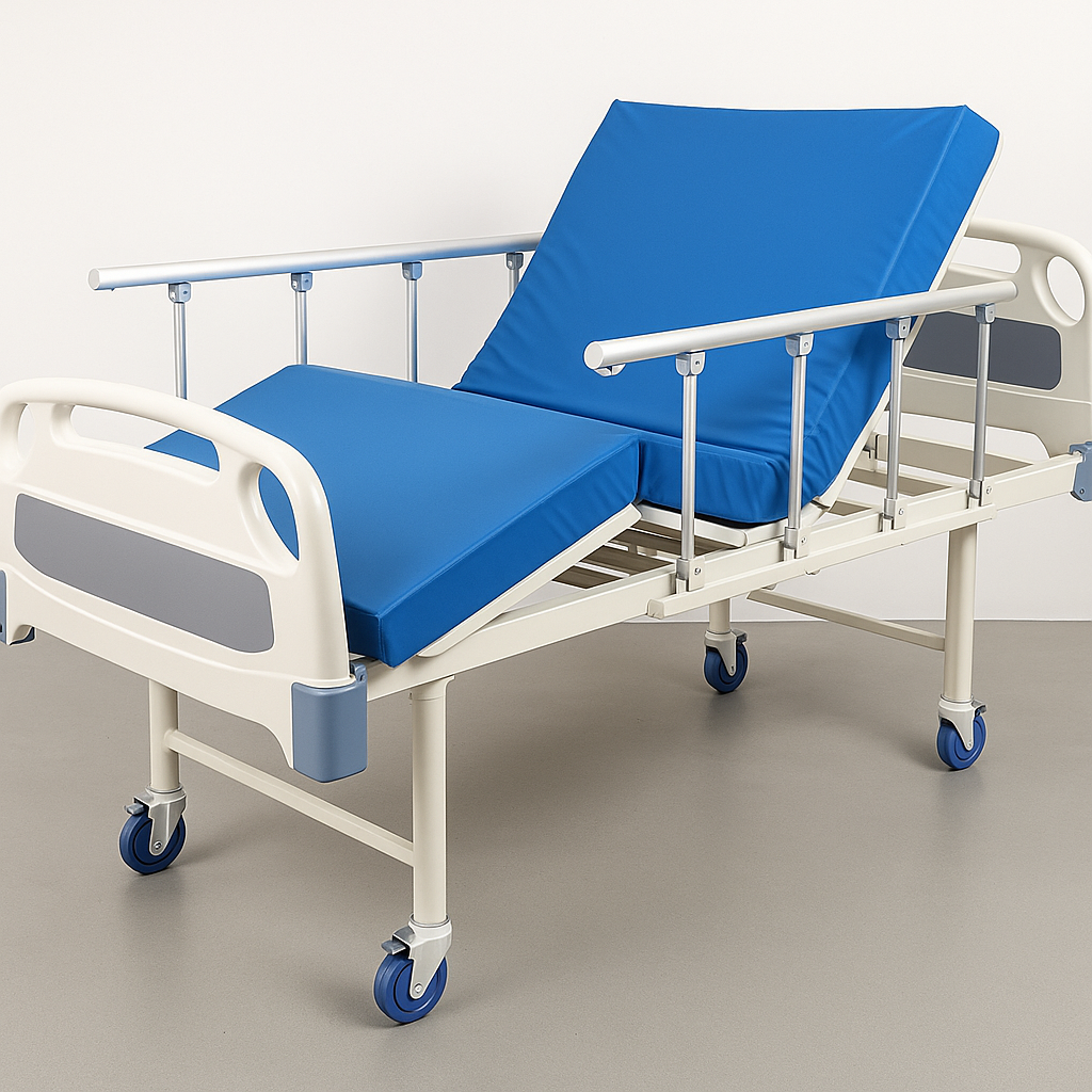 Deluxe Fowler Hospital Bed with ABS head and foot panels