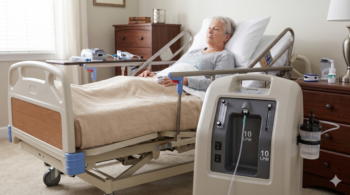 5 LPM Home Oxygen Concentrator (Rental)