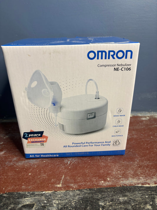 Omron NE-C106 Nebulizer – Portable, Quiet & Effective Respiratory Therapy