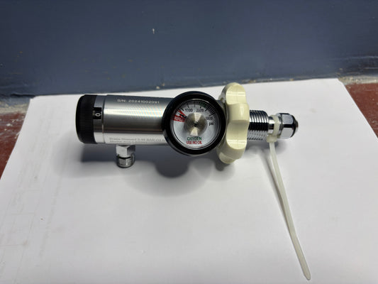 OxyKit Bullnose Oxygen Regulator + Medical Humidifier – Complete Setup Kit