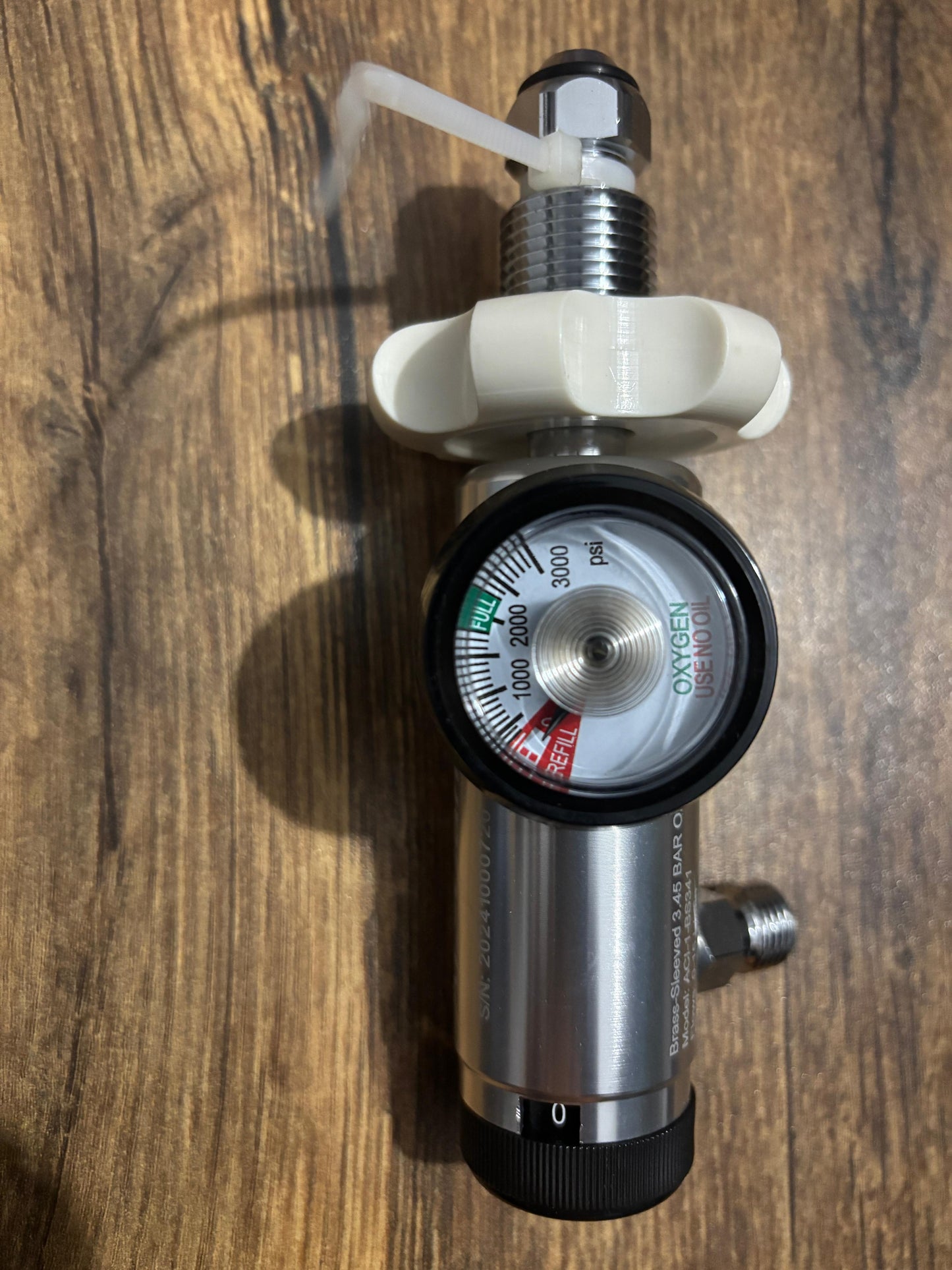 D-Type Medical Oxygen Cylinder Combo – Bullnose Regulator, Humidifier, Mask & Tubing