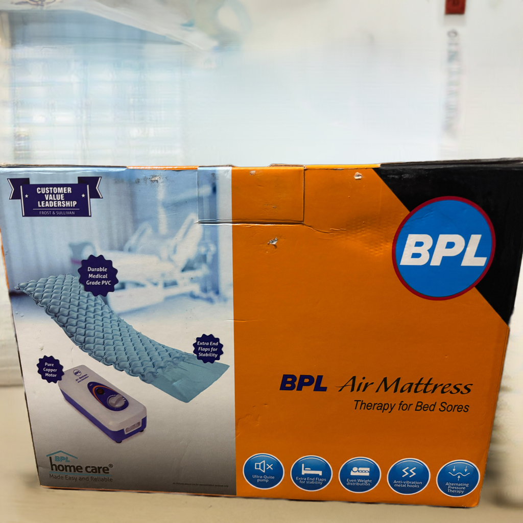 BPL Medical Anti-Bedsore Air Mattress with Compressor - Therapy for Bed Sores