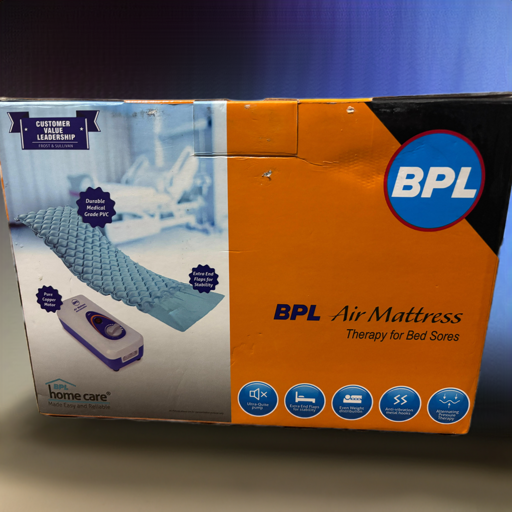 BPL Medical Anti-Bedsore Air Mattress with Compressor - Therapy for Bed Sores