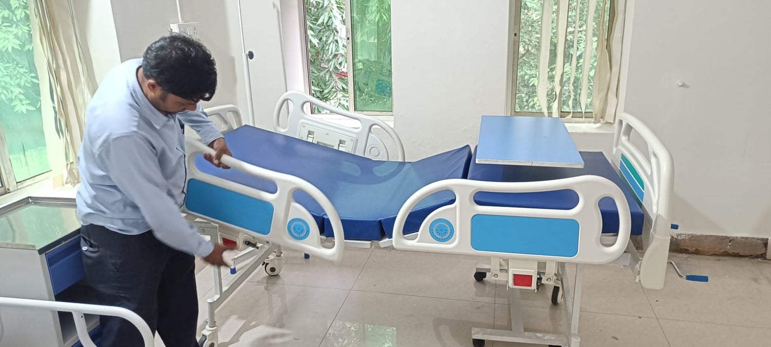 Hospital Beds – Manual, Electric & Specialized Patient Beds