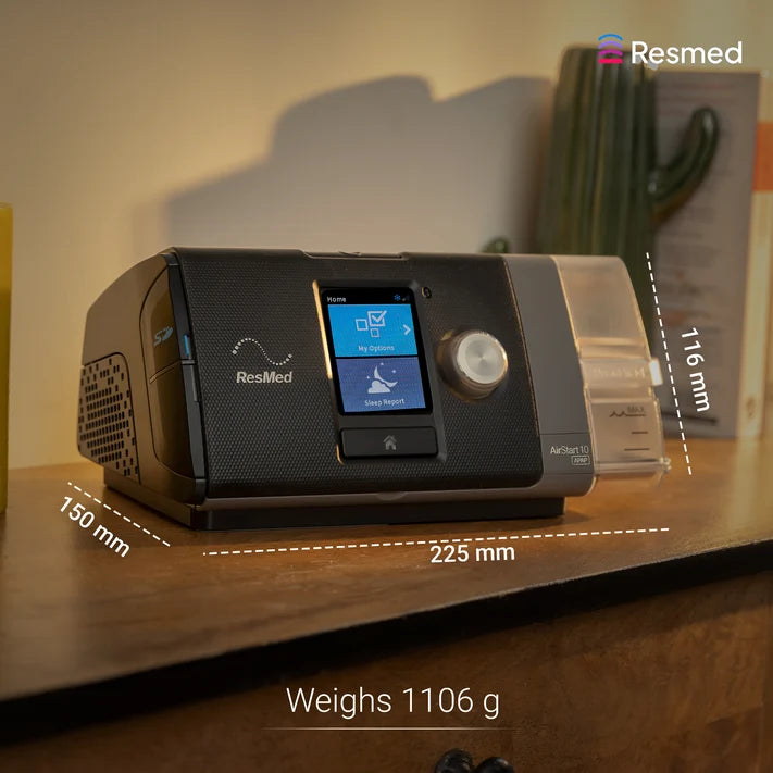 ResMed AirStart 10 APAP with HumidAir Humidifier & Air Tubing