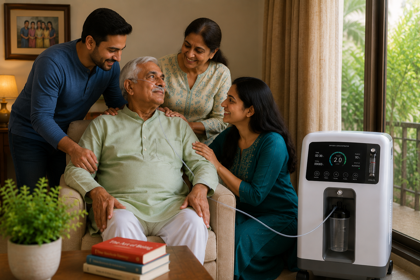 5 LPM Home Oxygen Concentrator (Rental)