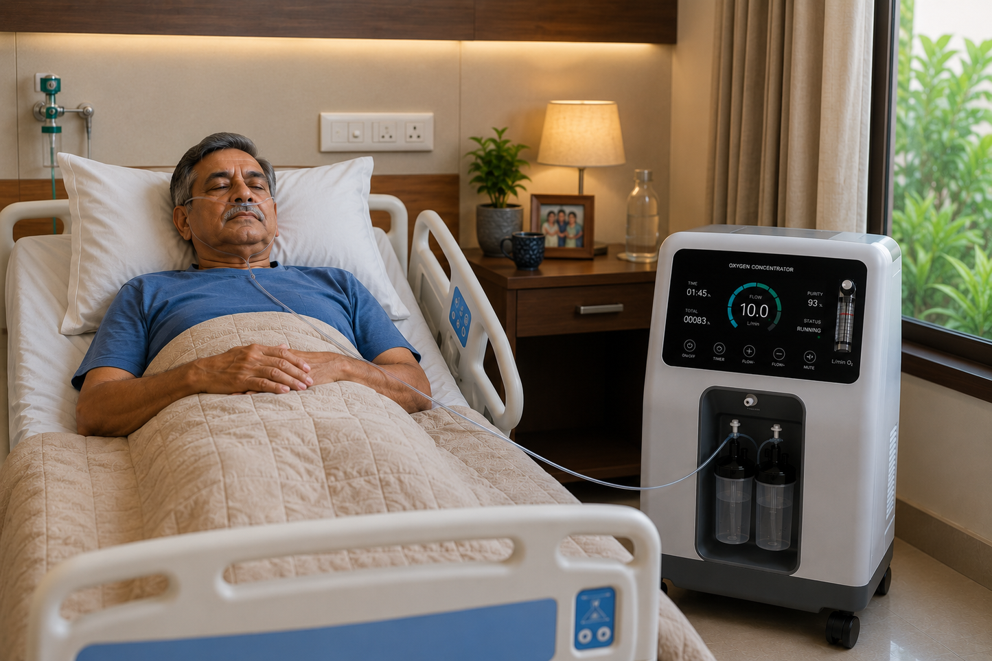 10 LPM Home Oxygen Concentrator (Rental)