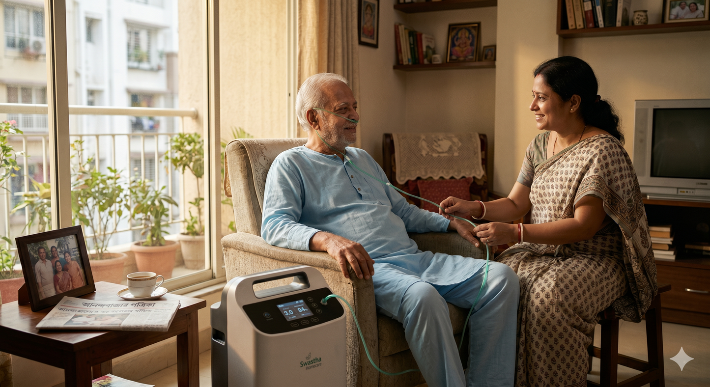 10 LPM Home Oxygen Concentrator (Rental)