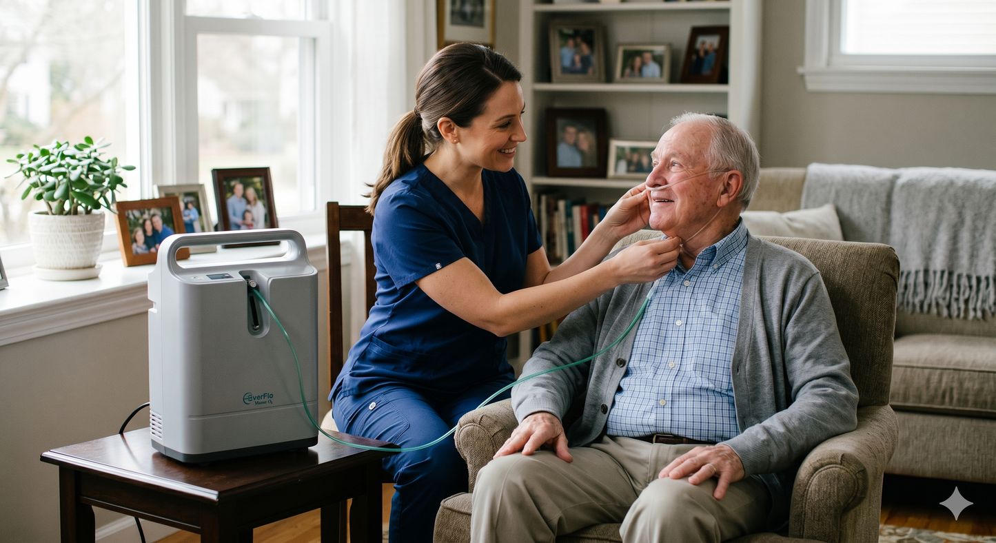 10 LPM Home Oxygen Concentrator (Rental)