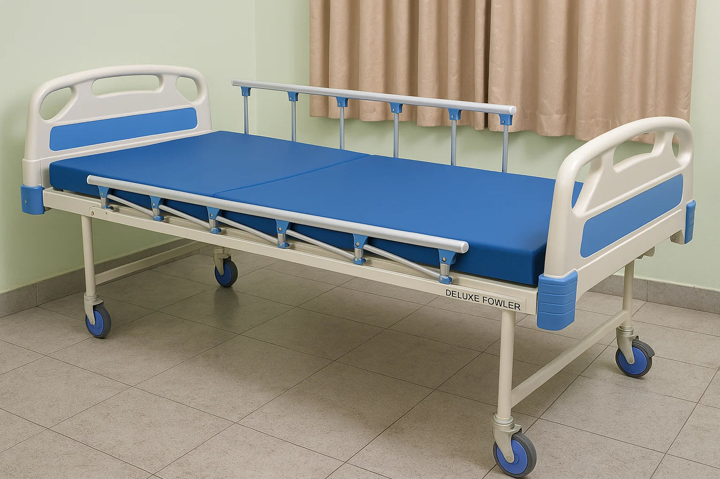 Deluxe Fowler Hospital Bed (ABS Panel) – Full Fowler Adjustable Bed