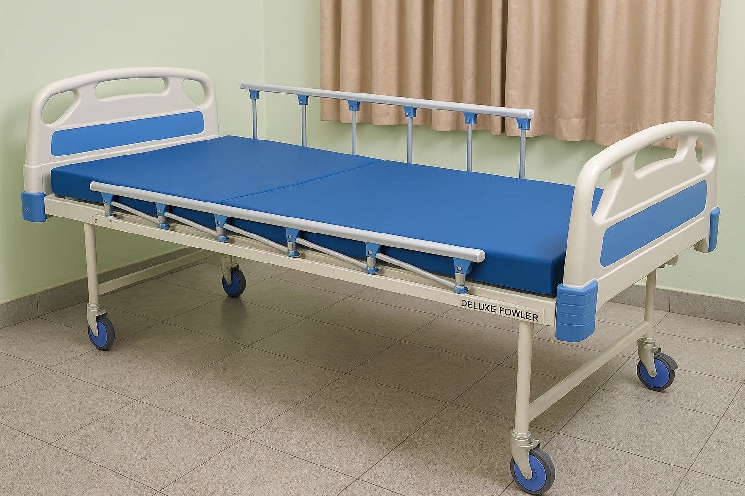 Deluxe Fowler Hospital Bed (ABS Panel) – Full Fowler Adjustable Bed