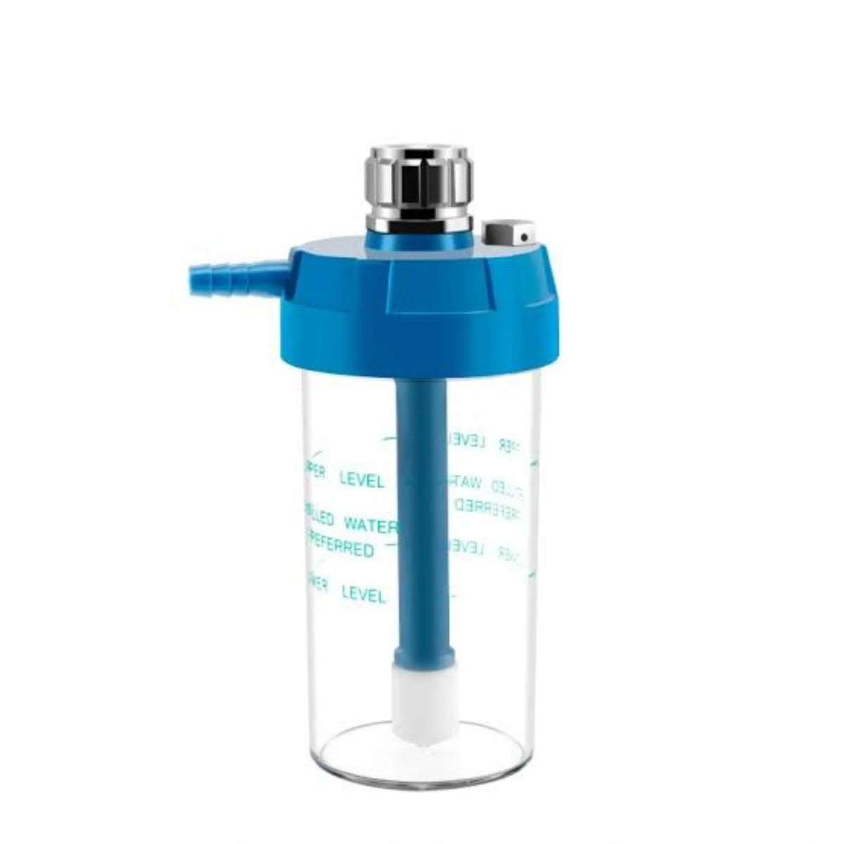 Humidifier Bottle for Bullnose Oxygen Cylinder Regulators