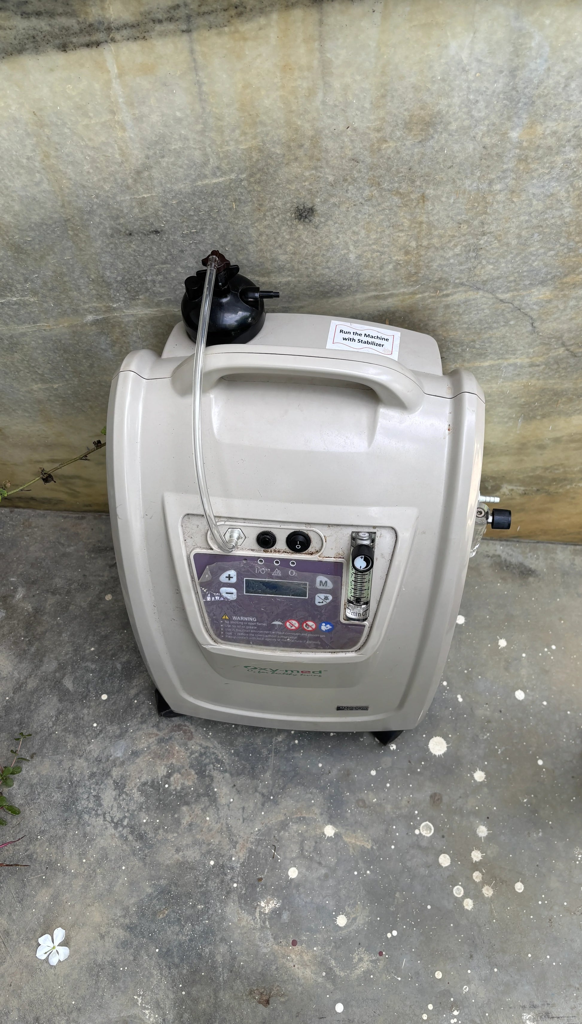 Oxymed 10LPM Dual Outlet Oxygen Concentrator, Medical Grade, Home ICU