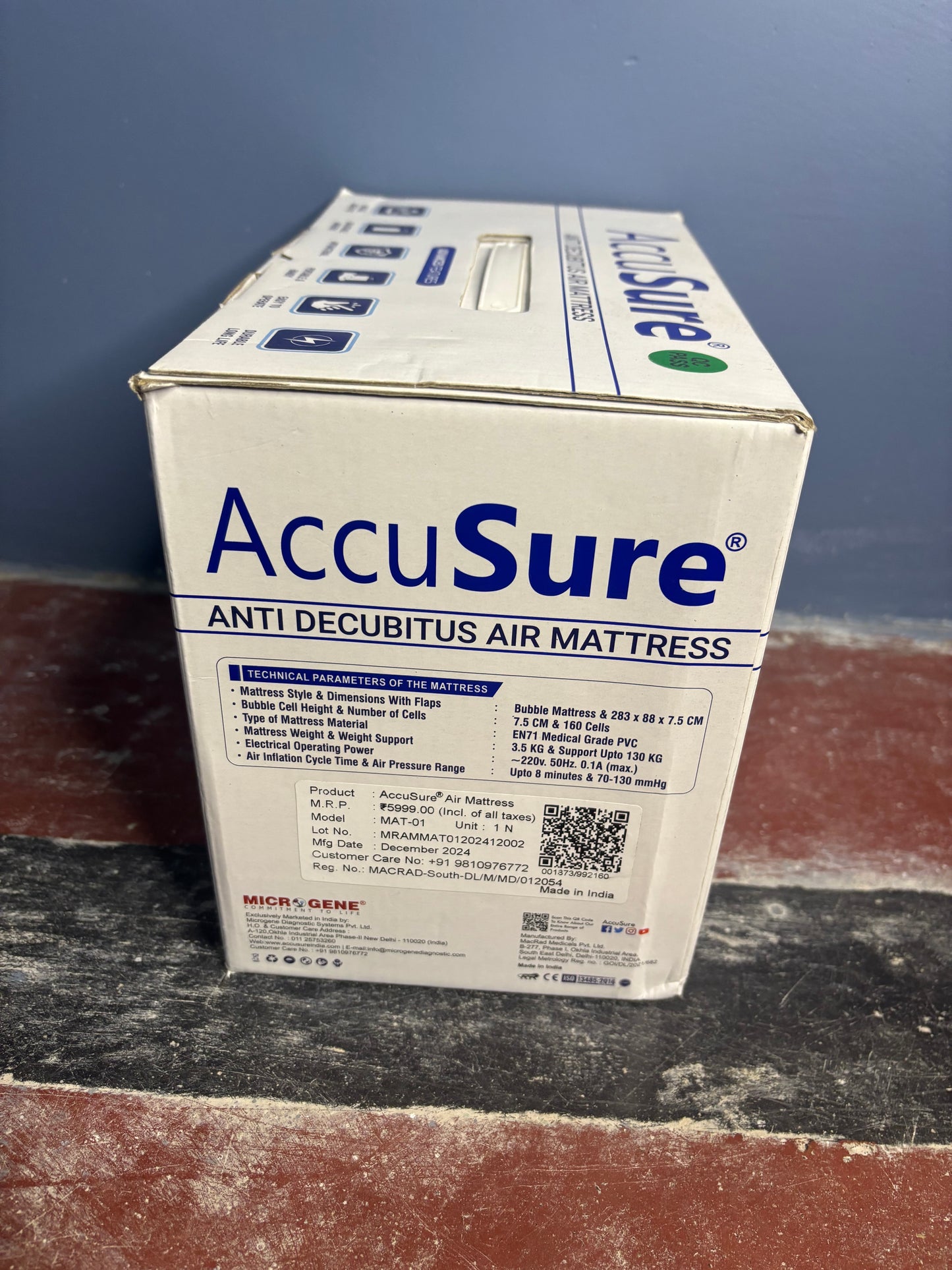 AccuSure Alternating Pressure Air Mattress