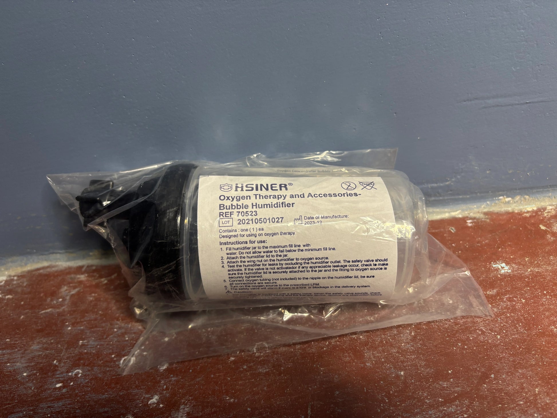 Humidifier Bottle for Oxygen Concentrators - O2 For Everyone