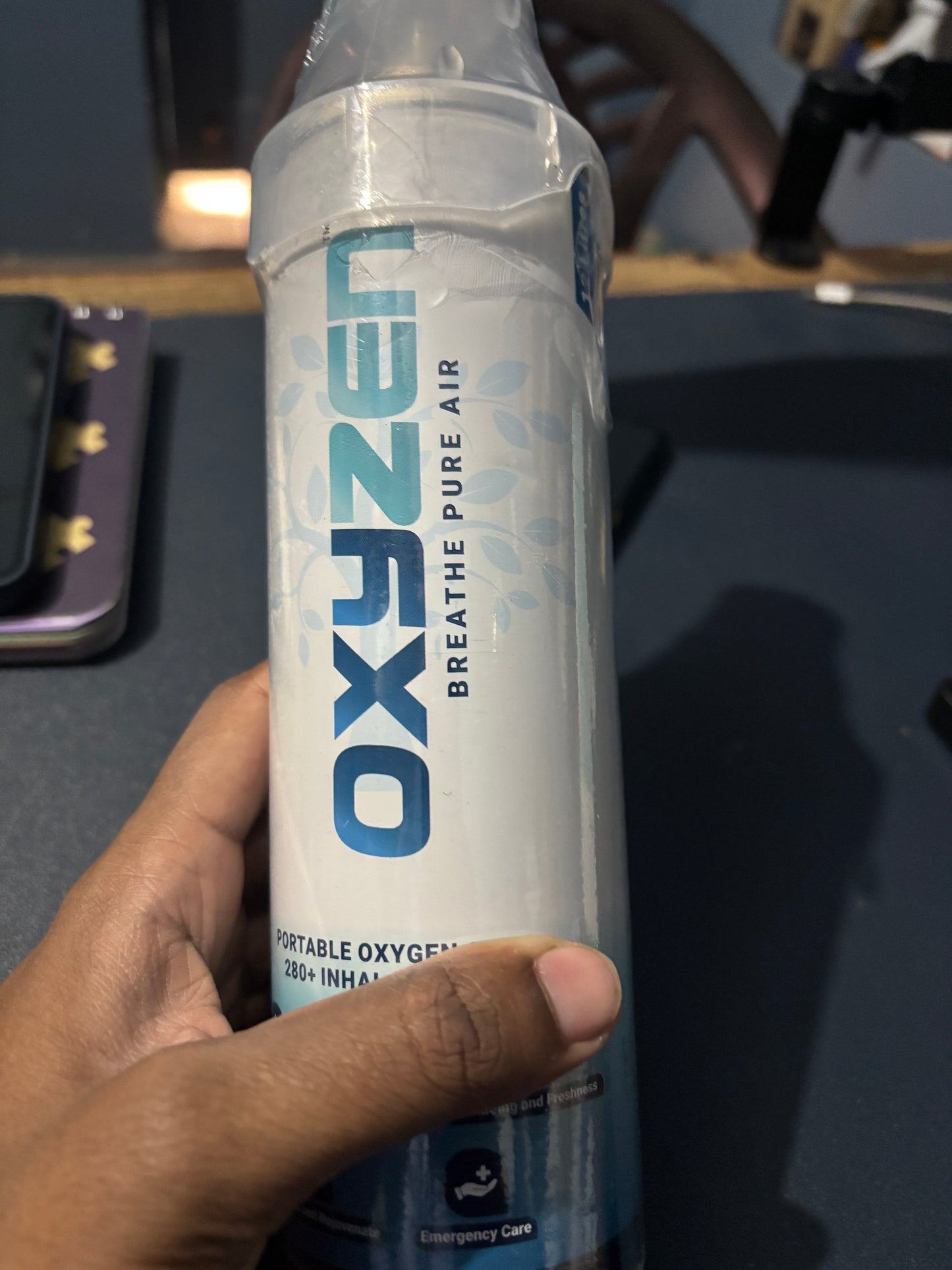 Oxyzen Portable Oxygen Can by Vyom Aerosols | Lightweight Travel Oxygen Support
