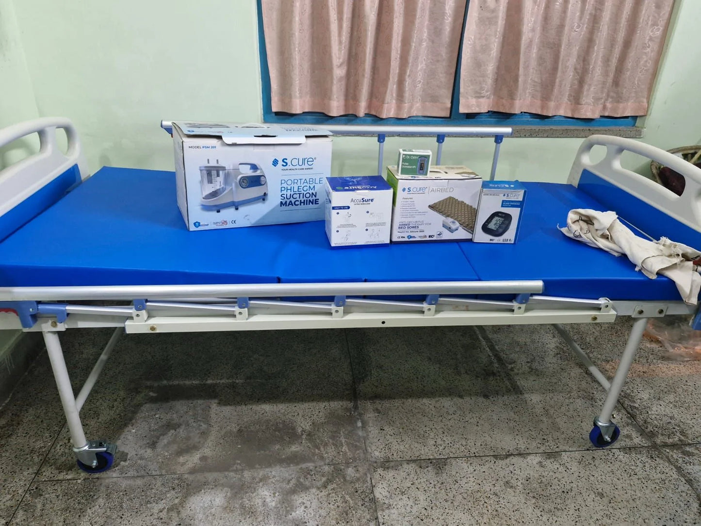 Deluxe Fowler Hospital Bed (ABS Panel) – Full Fowler Adjustable Bed