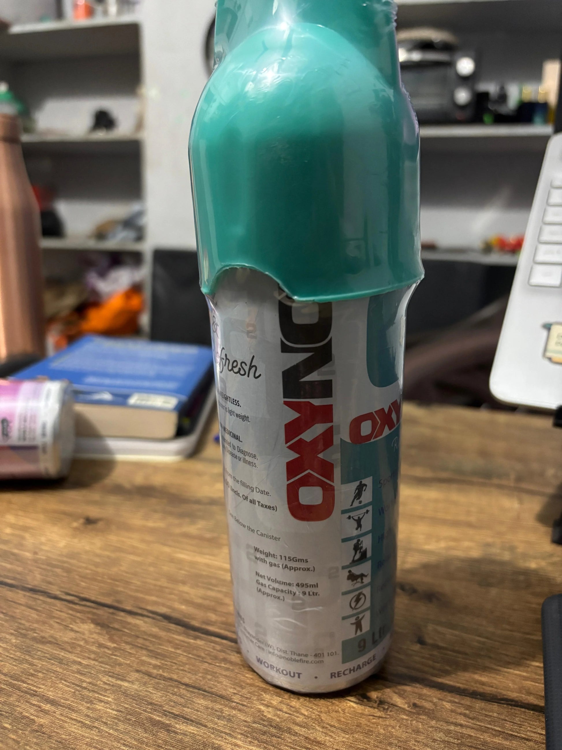 Portable Oxynox Oxygen Canister -  High Altitude Oxygen Support