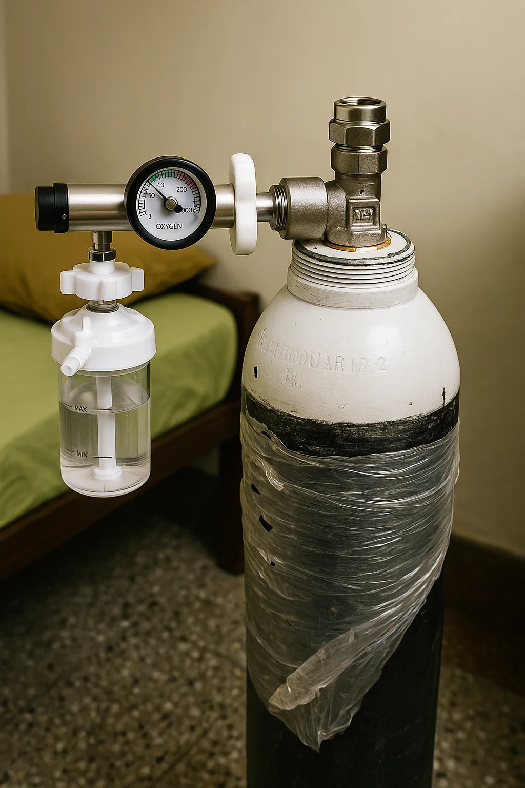 B-Type Medical Oxygen Cylinder (10.2L/40 cu ft)