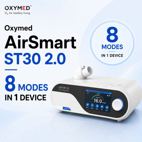 Oxymed AirSmart ST30 2.0 All-in-One BiLevel PAP Machine